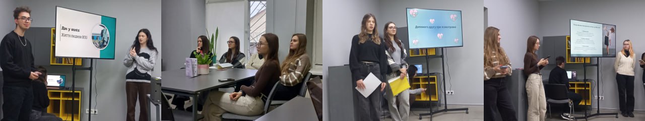 Практичне заняття з представлення дослідницьких проєктів у Лабораторії ментального здоров’я, менторства та медіаторства.